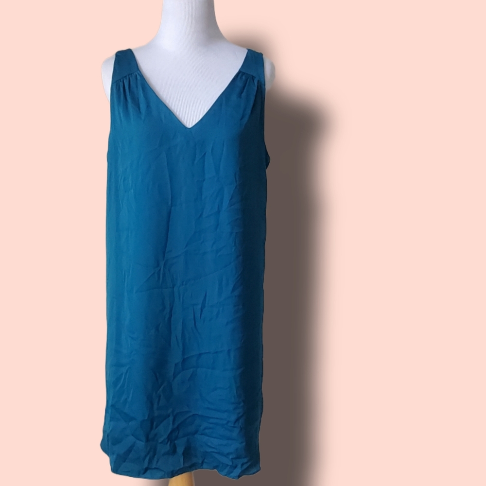 Old Navy, Sml, Turquoise slip dress